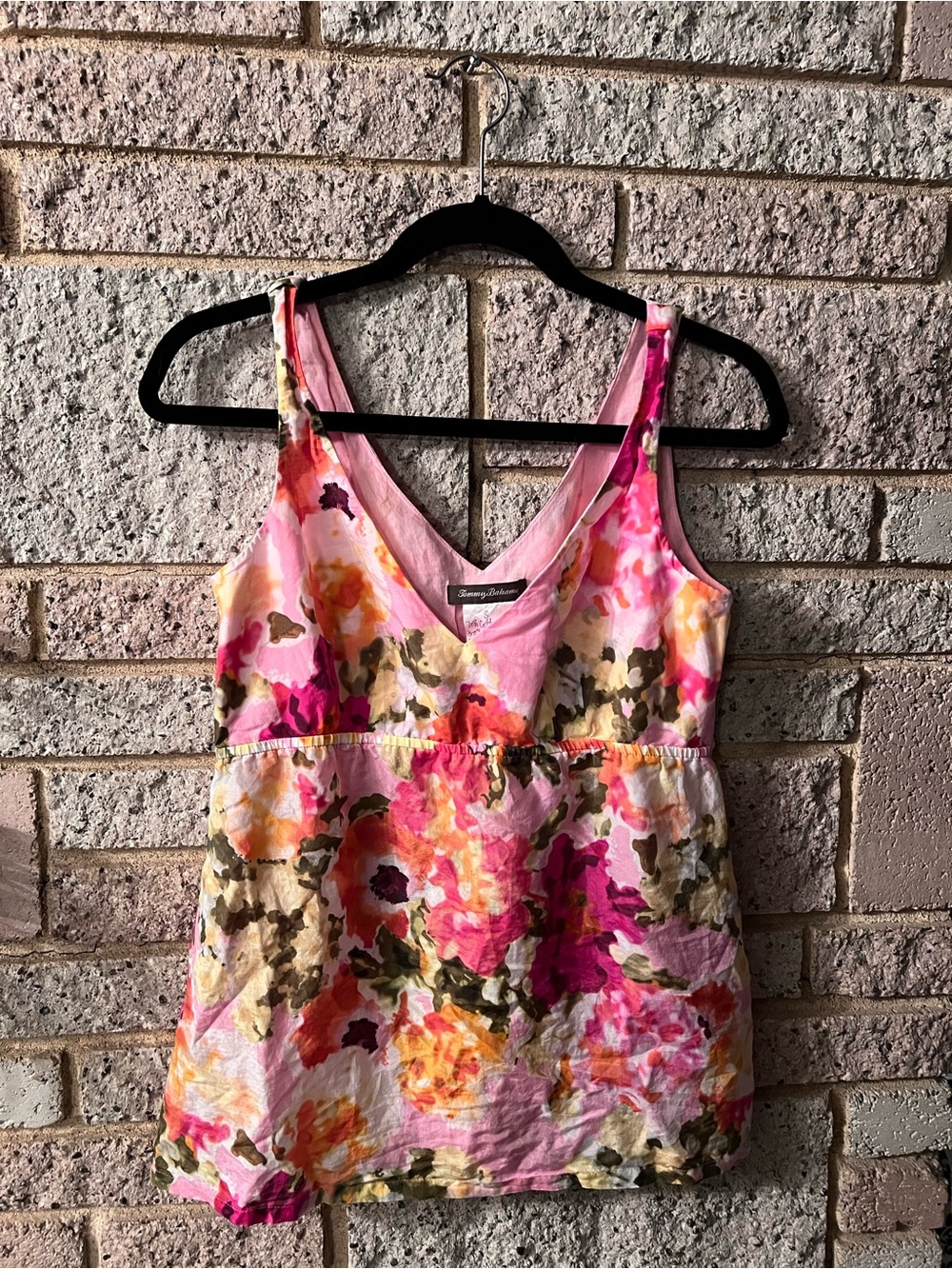 Tommy Bahama, S, Pink Floral Top